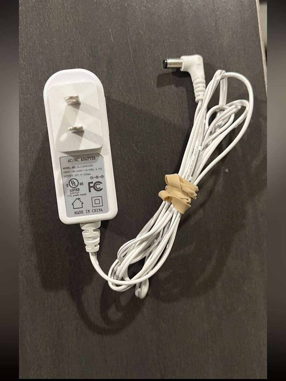 ITE 24V 250mA AC DC Power Adapter MR12L1240250U Center Positive